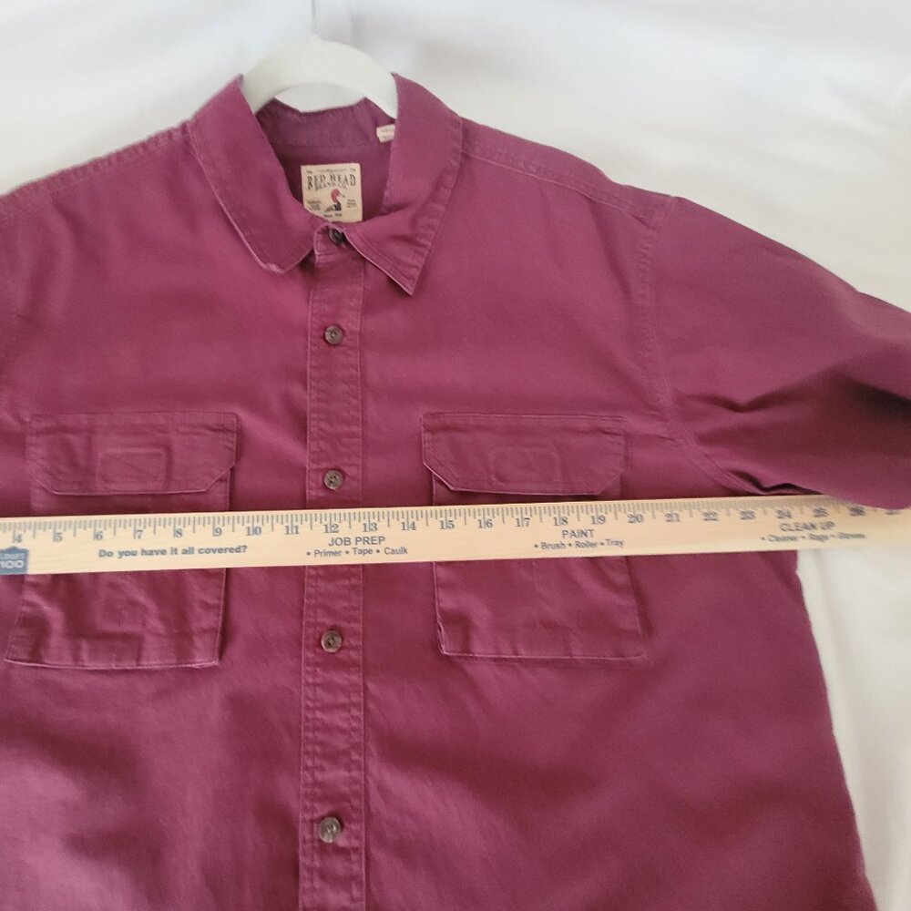 Red Head Brand Mans Short Sleeve Shirt Size XL - Picture 14 of 15